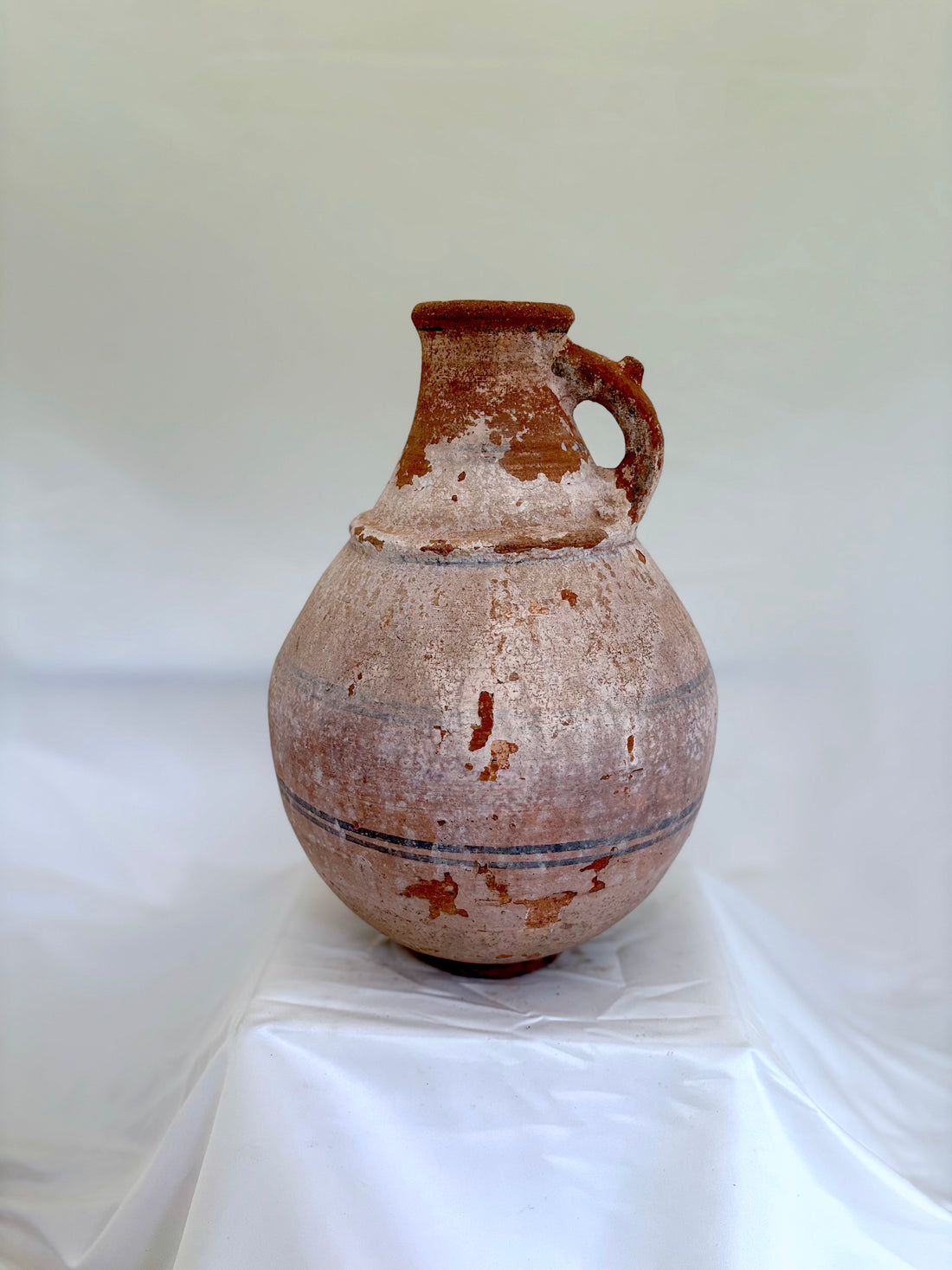 Alia Jars – 1 Handle  Vintage Moroccan Terracotta Jars