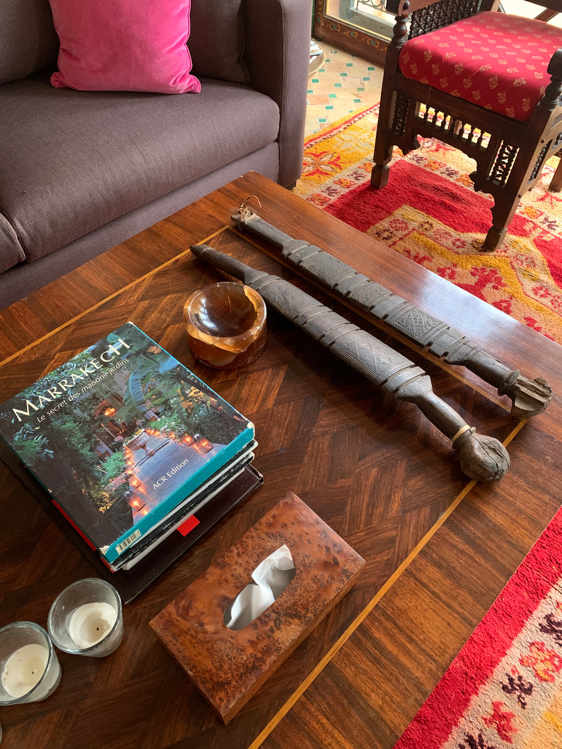 Vintage Tuareg Posts –  (Set of 2)