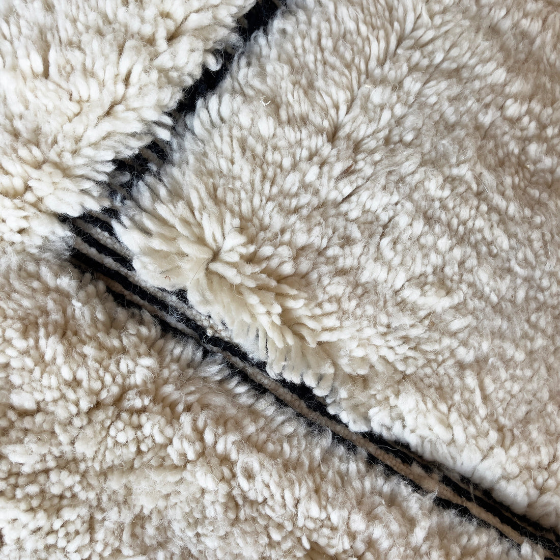 Maze Moroccan Beni Ourain Rug – Handwoven 100% Wool