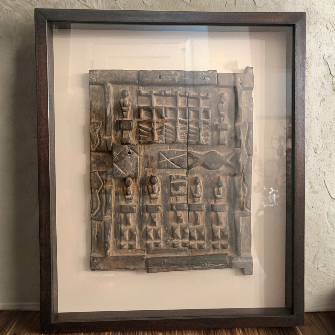 Ancient Dogon Door -Framed 